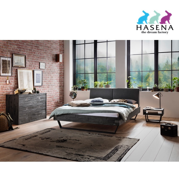 Hasena Ezzino Bettgestell Akazie massiv