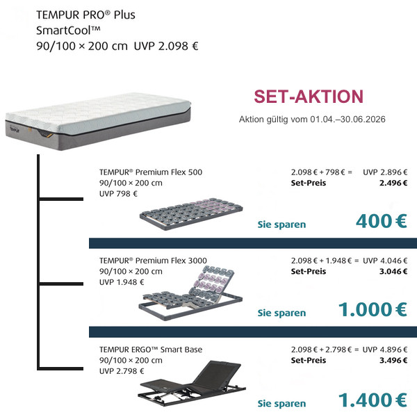 TEMPUR SET-AKTION