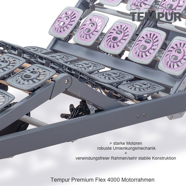 Tempur Premium Flex 4000 Motorrahmen