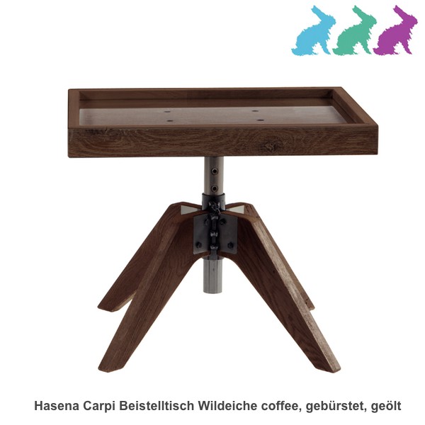 Hasena Carpi Beistelltisch Wildeiche
