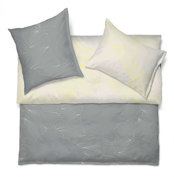 Schlossberg Bettwaesche Somnia Fold gris Satin