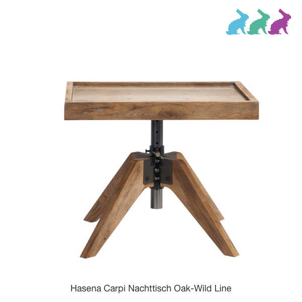 Hasena Carpi Beistelltisch Oak-Wild Vintage