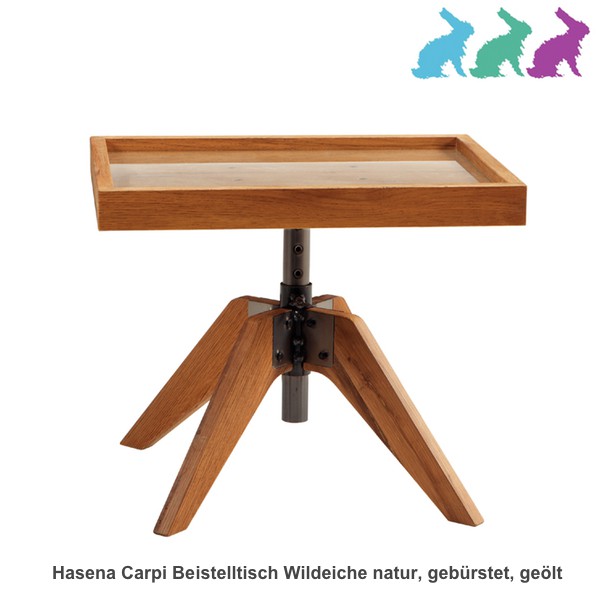 Hasena Carpi Beistelltisch Wildeiche